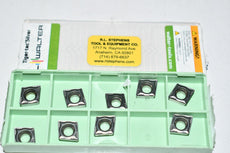 Pack of 9 NEW Walter CPGT09T308-MM4 WSM20S Carbide Insert Indexable
