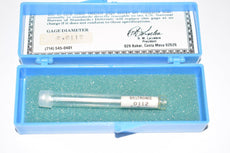 Pack of Deltronic Gage Pins Size: .0112