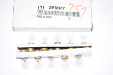 Pack of of 10 NEW LUMAPRO 2FMP7 Miniature Incandescent Bulb, T3-1/4