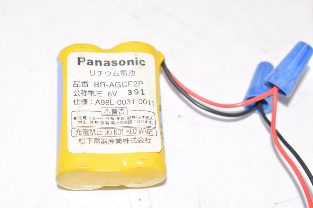 Panasonic BRAGCF2P Lithium Battery 6V VB Industrial Supply