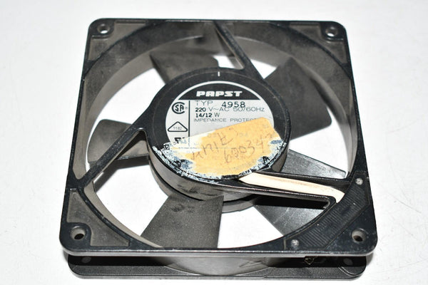 Papst TYP 4958 Cooling Fan 120mm 220v-ac – VB Industrial Supply