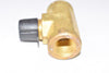 Parker Brass 3-Way Tube Fitting, 1/4'' x 3/8''