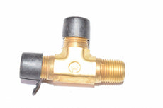 Parker Brass 3-Way Tube Fitting, 1/8'' x 3/8''