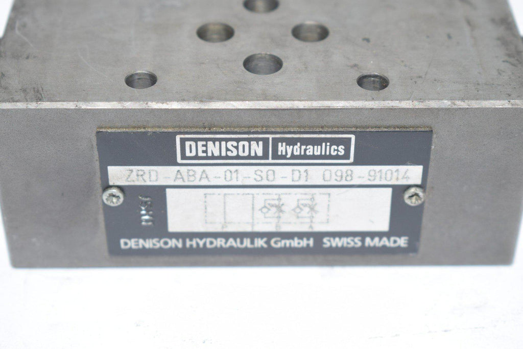 PARKER DENISON ZRD-ABA-01-S0-D1 098-91014 HYDRAULIC CONTROL VALVE 5000 ...