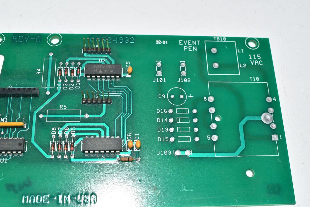 Partloo Part Partlow 04624902 Rev. A PCB Circuit Board Module – VB Industrial Supply