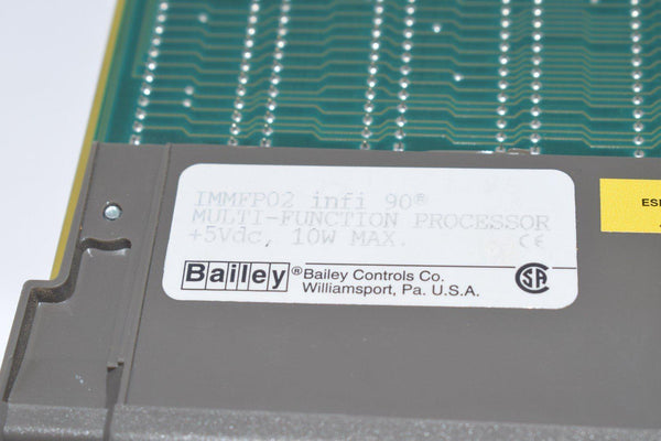 PARTS ABB Bailey Controls IMMFP02 INFI 90 Multi Function Processor Card ...