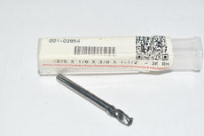 PCT Precision Cutting Tools 001-02854 Carbide Drill Cutter .1575'' x 1/8 x 3/8 x 1-1/2 3F RH