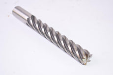 PCT Precision Cutting Tools EDP# 54616  1'' x 1'' x 6'' x 8-1/2'' 6 Flute Right Hand Center Cut End Mill M42