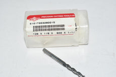 PCT Precision Cutting Tools S161T003080015 Carbide Drill Cutter .128 x 1/8 x .800 1-1/2