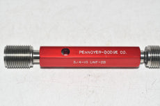Pennoyer Dodge 3/4-16 UNF-2B Thread Plug Gage GO/NO GO .7094 No Go .7159
