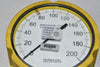 Perma-Cal 121TIR06H23-L 4-1/2'' Pressure Gauge 0-200 PSI