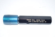 PMC Industries 1.000-28 UN-2A Go NO Go Smooth Pin Gage Check Plug Go .9550