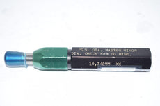 PMC Industries 10.742MM Master Minor Go NO Go Ring Pin Gage Check Plug