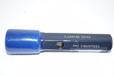 PMC Industries Master 1.125-28 UN-2A 1.0892 Go NO Go Smooth Pin Gage Check Plug