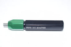 PMC Industries Master .19051 XX Go NO Go Smooth Pin Ring Gage Check Plug Inspection