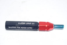 PMC Industries Master .20915 XX Go NO Go Smooth Pin Ring Gage Check Plug Inspection Tooling