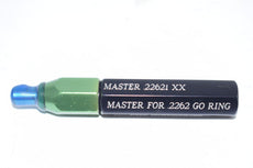 PMC Industries Master .2262 .22621 XX Go NO Go Smooth Pin Ring Gage Check Plug Inspection Tooling