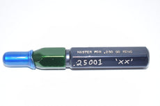 PMC Industries Master .250 .25001 xx Go NO Go Smooth Pin Gage Check Plug Inspection Tool