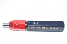 PMC Industries Master .257 Go NO Go Smooth Pin Ring Gage Check Plug Inspection Tooling