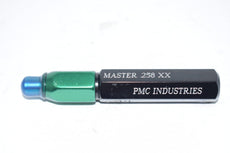 PMC Industries Master .258 XX Go NO Go Smooth Pin Ring Gage Check Plug Inspection Tooling