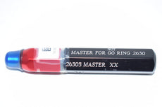 PMC Industries Master .26305 .2630 XX Go NO Go Smooth Pin Gage Check Plug Inspection Tool