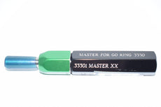 PMC Industries Master .3330 .33301 XX Go NO Go Smooth Pin Gage Check Plug