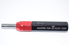 PMC Industries Master .3335 Go NO Go Smooth Pin Gage Check Plug