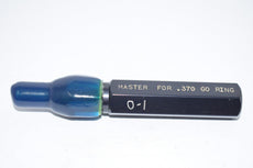 PMC Industries Master .370 Go NO Go Smooth Pin Gage Check Plug Inspection Tool