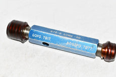 Ponam .875-6 Thread Plug Gage GO .7917 No Go .7977