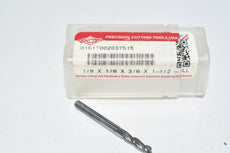 Precision Cutting Tools PCT 0161T002037515 Carbide Drill 1/8x1/8x3/8x1-1/2