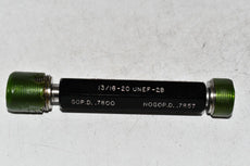 Precon 13/16-20 UNEF-2B Thread Plug Gage Go PD .7800 No GO .7857
