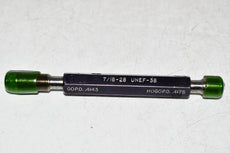 Precon 7/16-28 UNEF-3B Thread Plug Gage Go PD .4143 No Go .4178