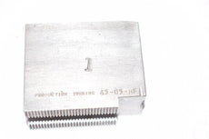 Production Turning 65-05-HF Soft Chuck Jaw Serrated 2-1/2'' x 2'', Mori Seiki, CNC