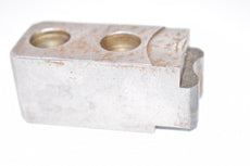 Production Turning Serrated Steel Chuck Jaw, 2-1/2'' x 1-1/8''