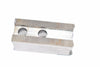 Production Turning Steel Chuck Jaw Size: 2, Serrated, 2-1/4'' x 1-1/2''