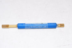 R.L. Stephens 1/4-32 UNEF 2B Threaded Plug Gage Assembly GO .2297 x NOGO .2339