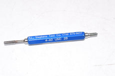 R.L. Stephens 4-40 UNC 2B Threaded Plug Gage GO .0958 x NOGO .0991