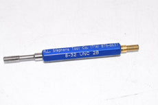 R.L. Stephens 8-32 UNC 2B Threaded Plug Pin Gage GO .1437 x NOGO .1475
