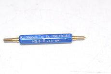 R.L. Stephens Tool M2.5 x .45 6H Thread Plug Gage  GO 2.208mm x NOGO 2.303mm