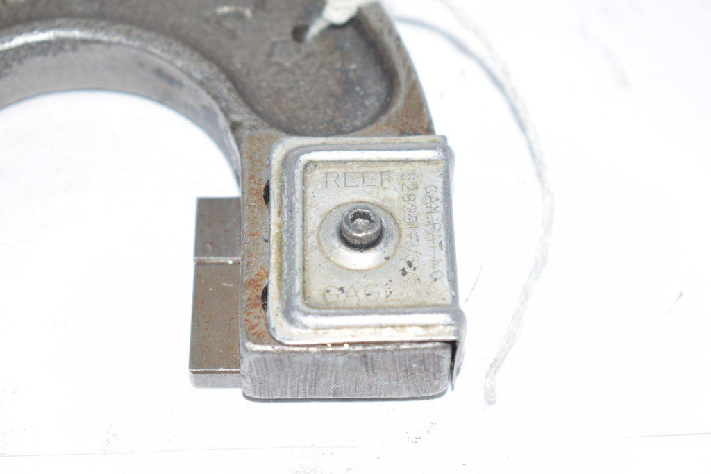 Reef Gage 2 Form Snap Gauge Wedge Shaped Anvils, GO NO GO Groove Inspection Condition_Used