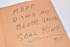 Ring, Seal, Valve, 5.817'' Block Valve, A5BE1, 566867, 5-3/4'' OD, 5-1/8'' ID