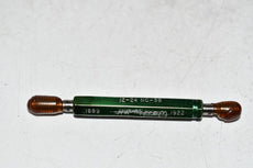 Rutland 12-24 NC-3B Thread Plug Gage Go PD .1889 No GO .1922