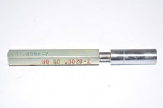 S. G. CO. Pipe Plug Gage GO .4998-Z NO GO .5020-Z