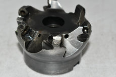 Sandvik A419-076R25-14H Face Milling Cutter Indexable 2.4212 in Dia Cutting, 1 in Dia Shank, 1.9685 in OAL,  A419