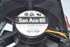Sanyo Denki 109P0812H2D011 FAN 80X32MM 12VDC RBLS LOCK