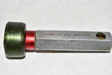 Schrillo 1-3/4-12 2B Thread Plug Gage No Go PD 1.7037