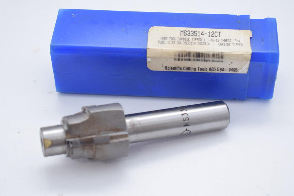 Proting Tools Scientific Cutting Tools MS33514-12CT Spotface Diam, 3/4? Tube Porting ...