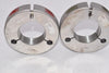 Set of 2 Alameda 1-7/18-12 UNJ 3A Thread Ring Gages GO PD 1.8209 x NOT GO PD 1.8164