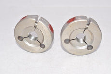 Set of 2 PRECON .550-40 NS-2A Thread Ring Gages GO PD .5328 x NOGO PD .5296