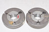 Set of 2 PRECON 5/8-32 UN-2A Thread Ring Gages GOPD .6036 x NOGO PD .6000